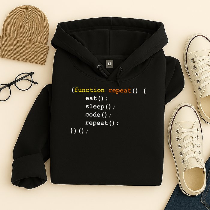 Funny Computer Science Programmer Eat Sleep Code Hoodie