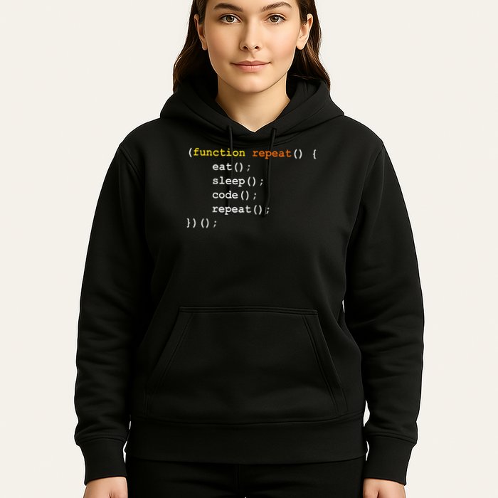 Funny Computer Science Programmer Eat Sleep Code Hoodie