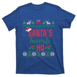 Funny Christmas Santas Favorite Ho Ugly Christmas Great Gift T-Shirt