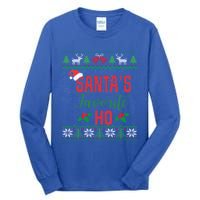 Funny Christmas Santas Favorite Ho Ugly Christmas Great Gift Tall Long Sleeve T-Shirt