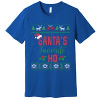 Funny Christmas Santas Favorite Ho Ugly Christmas Great Gift Premium T-Shirt