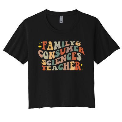 Family & Consumer Sciences Teacher Children Are The Future Women's Crop Top Tee