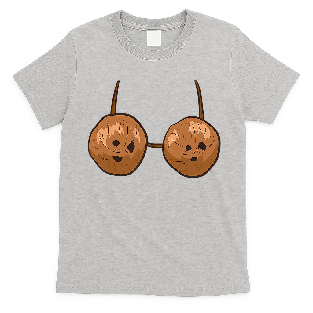 Funny Coconut Summer Coconuts Bra Halloween T-Shirt