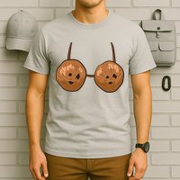 Funny Coconut Summer Coconuts Bra Halloween T-Shirt