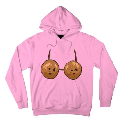 Funny Coconut Summer Coconuts Bra Halloween Hoodie