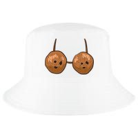 Funny Coconut Summer Coconuts Bra Halloween Cool Comfort Performance Bucket Hat