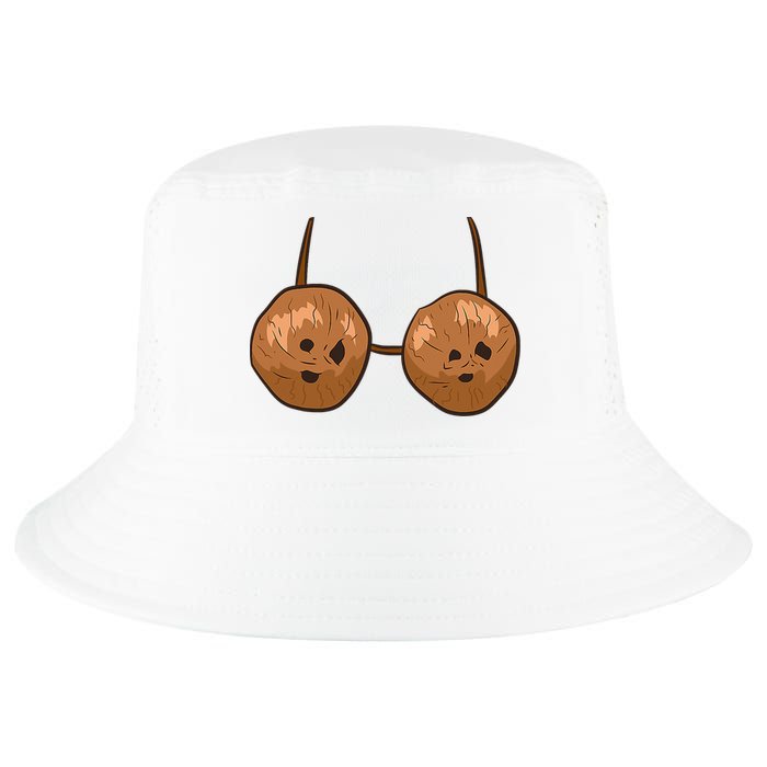 Funny Coconut Summer Coconuts Bra Halloween Cool Comfort Performance Bucket Hat