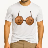Funny Coconut Summer Coconuts Bra Halloween Performance Shirt