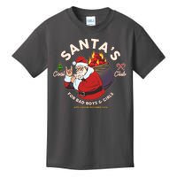 Funny Christmas Santa's Coal Club For Bad Boys And Girls Kids T-Shirt