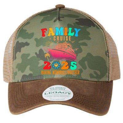 Family Cruise Ship Vacation Trip 2025 Family Cruise Matching Legacy Tie Dye Trucker Hat