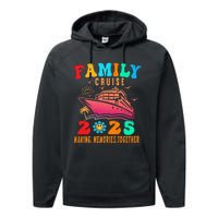 Family Cruise Ship Vacation Trip 2025 Family Cruise Matching Performance Fleece Hoodie