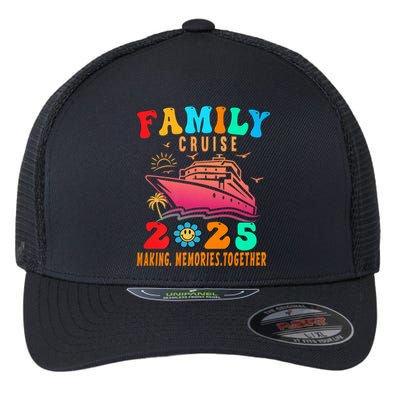 Family Cruise Ship Vacation Trip 2025 Family Cruise Matching Flexfit Unipanel Trucker Cap