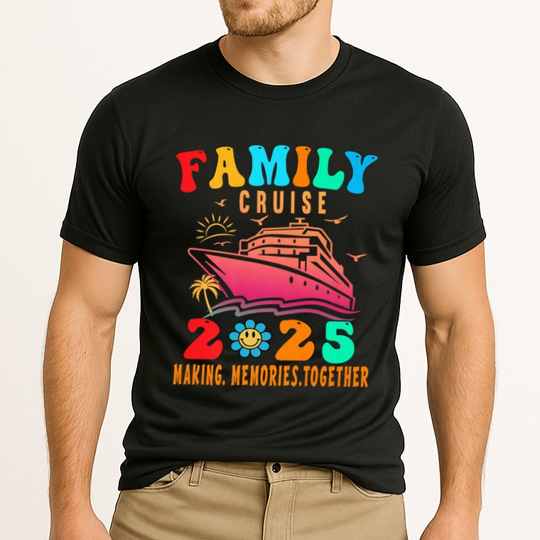 Family Cruise Ship Vacation Trip 2025 Family Cruise Matching Cooling Performance Crew T-Shirt