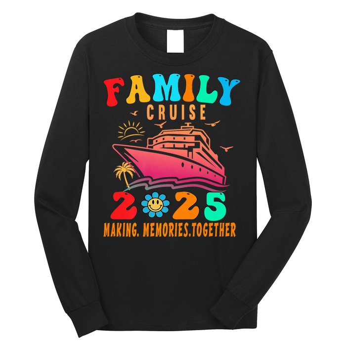 Family Cruise Ship Vacation Trip 2025 Family Cruise Matching Long Sleeve Shirt