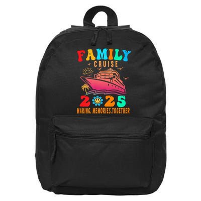 Family Cruise Ship Vacation Trip 2025 Family Cruise Matching 16 in Basic Backpack