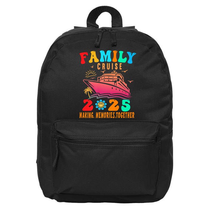 Family Cruise Ship Vacation Trip 2025 Family Cruise Matching 16 in Basic Backpack