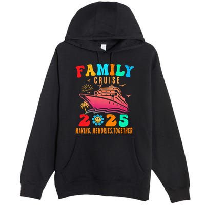 Family Cruise Ship Vacation Trip 2025 Family Cruise Matching Premium Pullover Hoodie