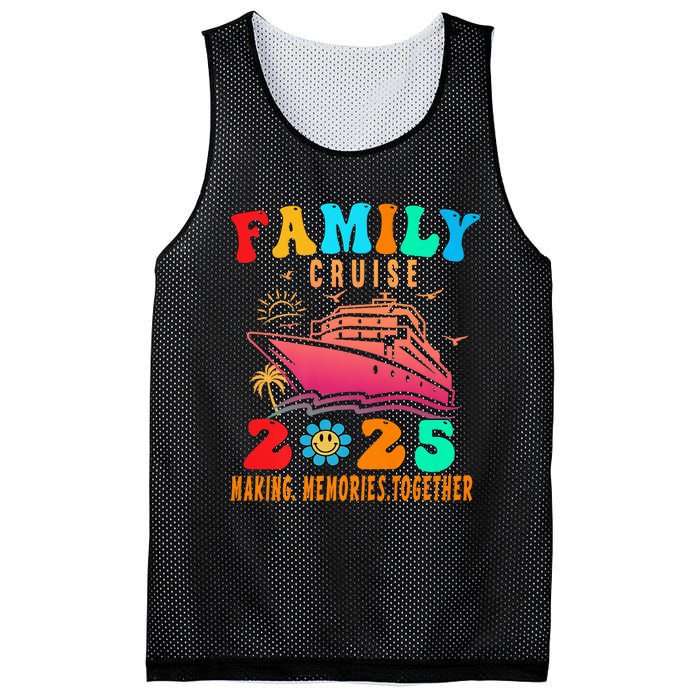 Family Cruise Ship Vacation Trip 2025 Family Cruise Matching Mesh Reversible Basketball Jersey Tank