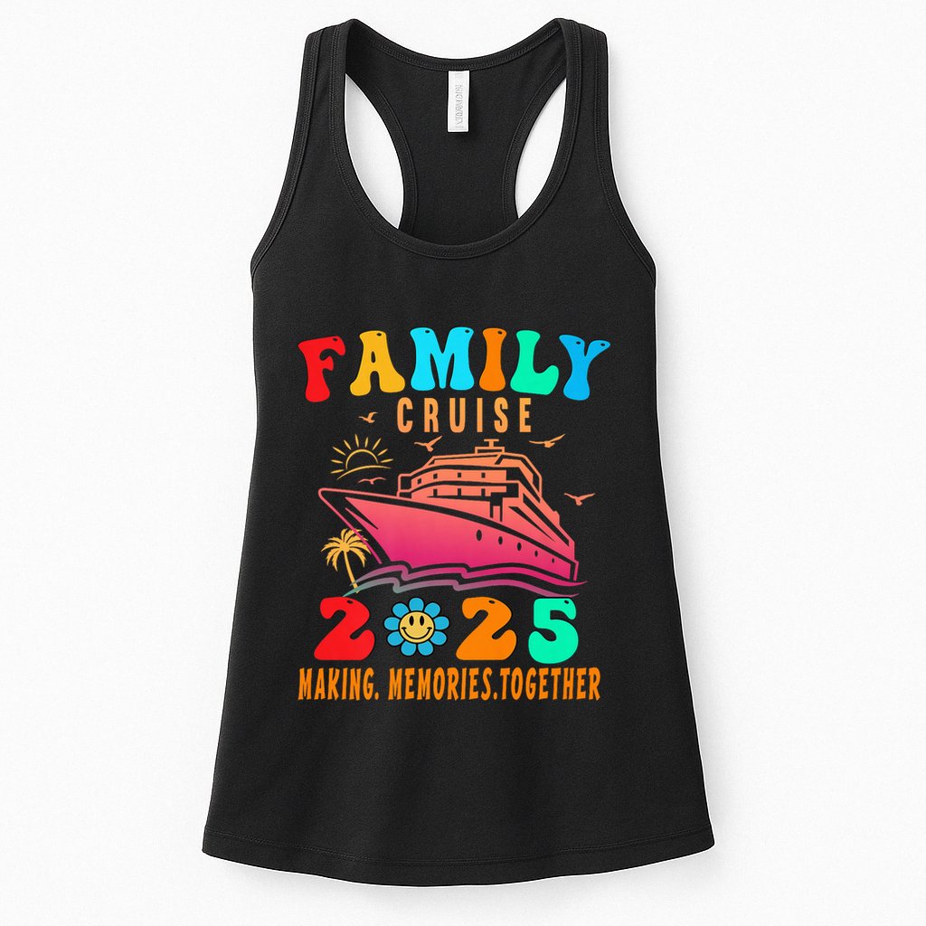 Family Cruise Ship Vacation Trip 2025 Family Cruise Matching Womens Tank Top