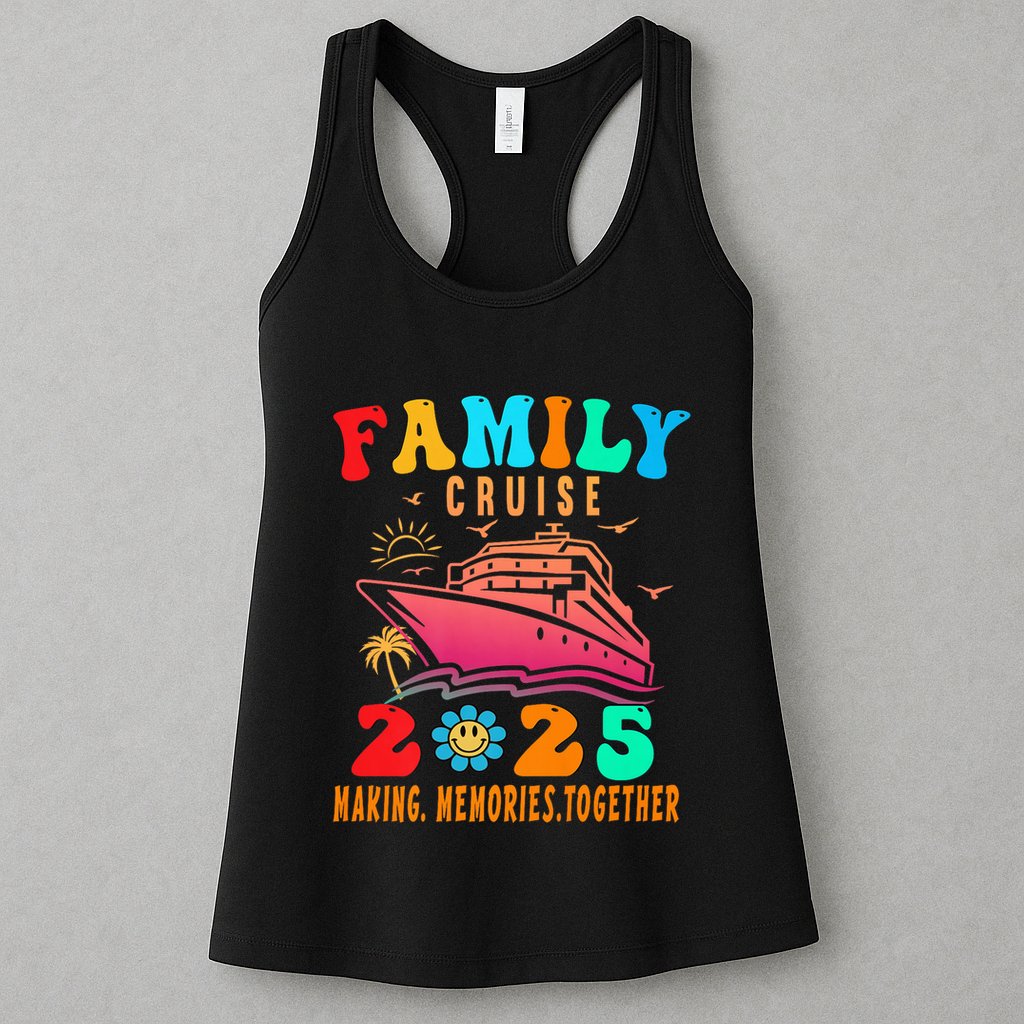 Family Cruise Ship Vacation Trip 2025 Family Cruise Matching Womens Tank Top