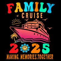 Family Cruise Ship Vacation Trip 2025 Family Cruise Matching Womens Tank Top