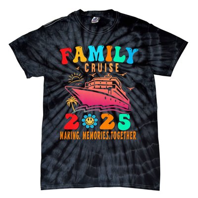 Family Cruise Ship Vacation Trip 2025 Family Cruise Matching Tie-Dye T-Shirt