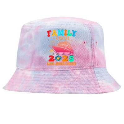 Family Cruise Ship Vacation Trip 2025 Family Cruise Matching Tie-Dyed Bucket Hat