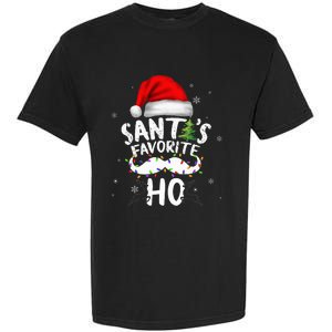 Funny Christmas Santas Favorite Ho Xmas Garment-Dyed Heavyweight T-Shirt