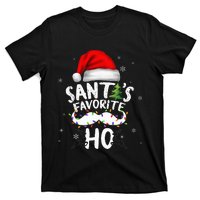 Funny Christmas Santas Favorite Ho Xmas T-Shirt