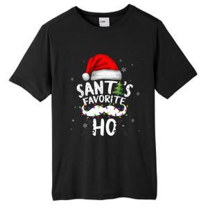 Funny Christmas Santas Favorite Ho Xmas Tall Fusion ChromaSoft Performance T-Shirt