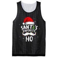 Funny Christmas Santas Favorite Ho Xmas Mesh Reversible Basketball Jersey Tank