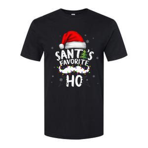 Funny Christmas Santas Favorite Ho Xmas Softstyle CVC T-Shirt