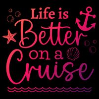 Family Cruise Ship Life Is Better On A Cruise Ship Vacation Funny Gift Bucket Hat
