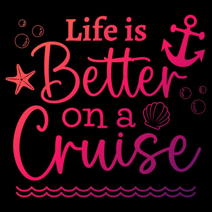 Family Cruise Ship Life Is Better On A Cruise Ship Vacation Funny Gift Bucket Hat