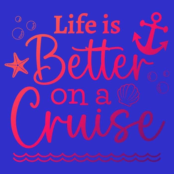 Family Cruise Ship Life Is Better On A Cruise Ship Vacation Funny Gift T-Shirt