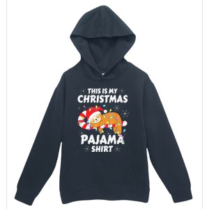 Funny Cute Sloth Xmas This Is My Christmas Pajama Urban Pullover Hoodie