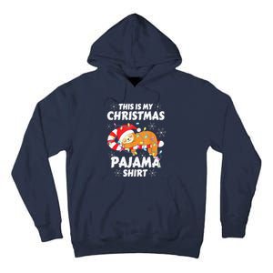 Funny Cute Sloth Xmas This Is My Christmas Pajama Tall Hoodie