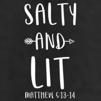 Funny Christian Salty And Lit Cool Gift Bible Matthew 11oz C Handle Ceramic Mug