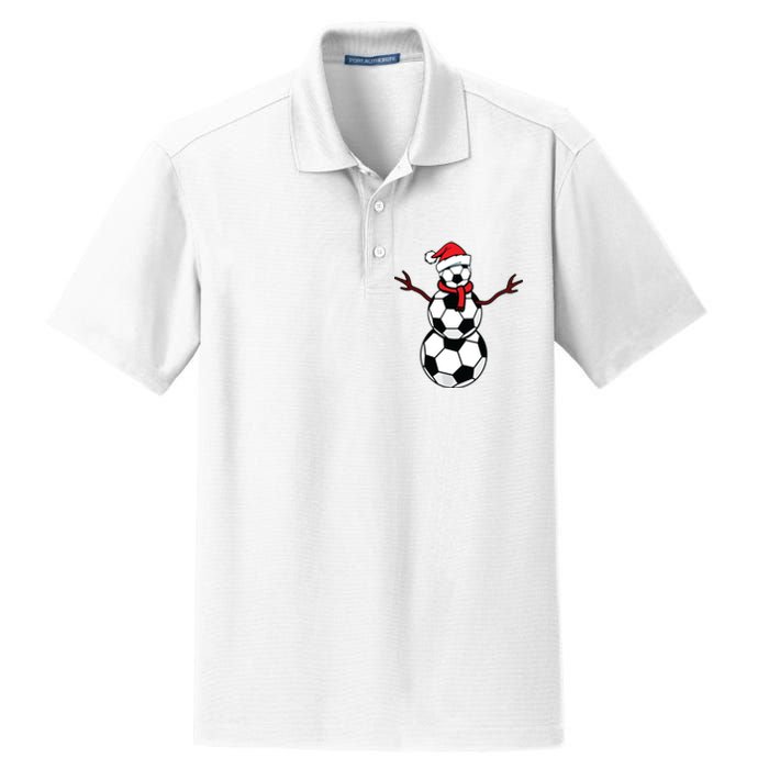 Funny Christmas Soccer Balls Santa Snowman Dry Zone Grid Polo