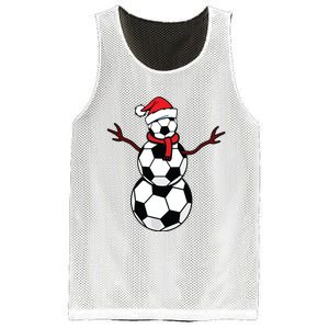 Funny Christmas Soccer Balls Santa Snowman Mesh Reversible Basketball Jersey Tank