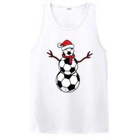 Funny Christmas Soccer Balls Santa Snowman PosiCharge Competitor Tank