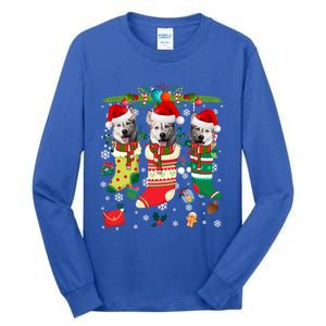 Funny Christmas Siberian Husky Dogs Great Gift Tall Long Sleeve T-Shirt