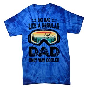 Funny Cool Ski Dad Novelty For Fathers Day Gift Tie-Dye T-Shirt