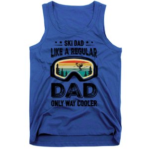 Funny Cool Ski Dad Novelty For Fathers Day Gift Tank Top