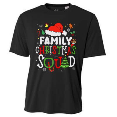 Family Christmas Squad Group Matching Christmas Pajama Party Cooling Performance Crew T-Shirt