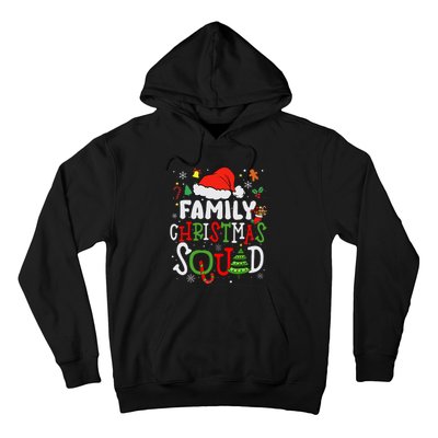 Family Christmas Squad Group Matching Christmas Pajama Party Hoodie