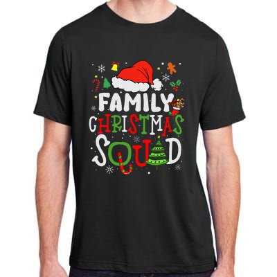 Family Christmas Squad Group Matching Christmas Pajama Party Adult ChromaSoft Performance T-Shirt