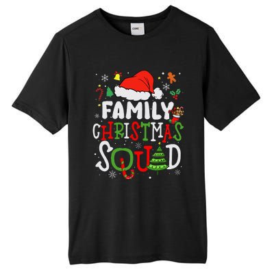 Family Christmas Squad Group Matching Christmas Pajama Party Tall Fusion ChromaSoft Performance T-Shirt