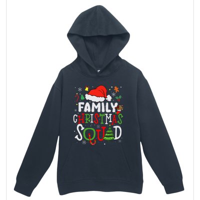 Family Christmas Squad Group Matching Christmas Pajama Party Urban Pullover Hoodie