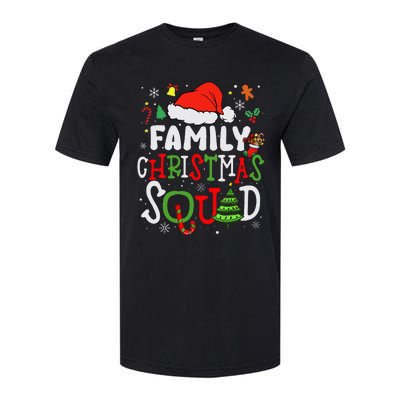 Family Christmas Squad Group Matching Christmas Pajama Party Softstyle CVC T-Shirt